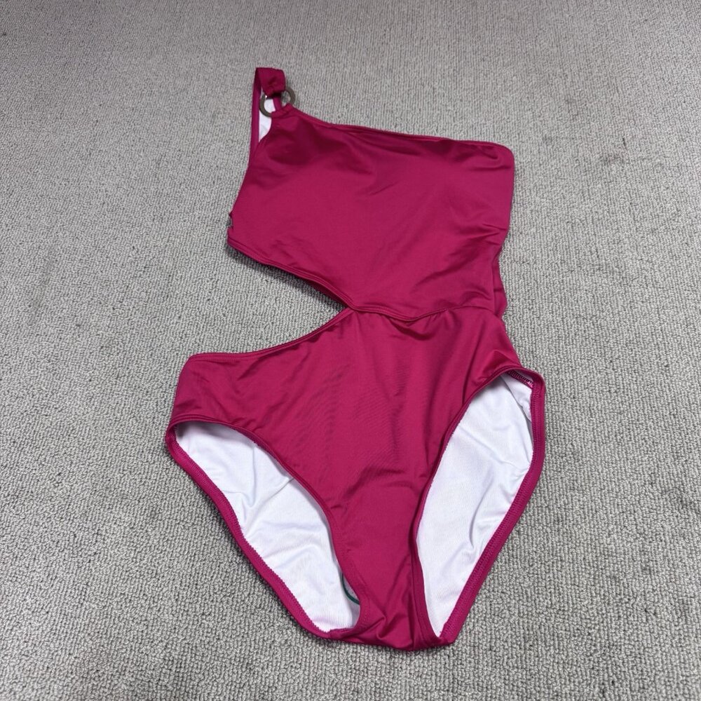 Banana Republic Swimsuit Pink One Piece Women’s Size Medium NWT